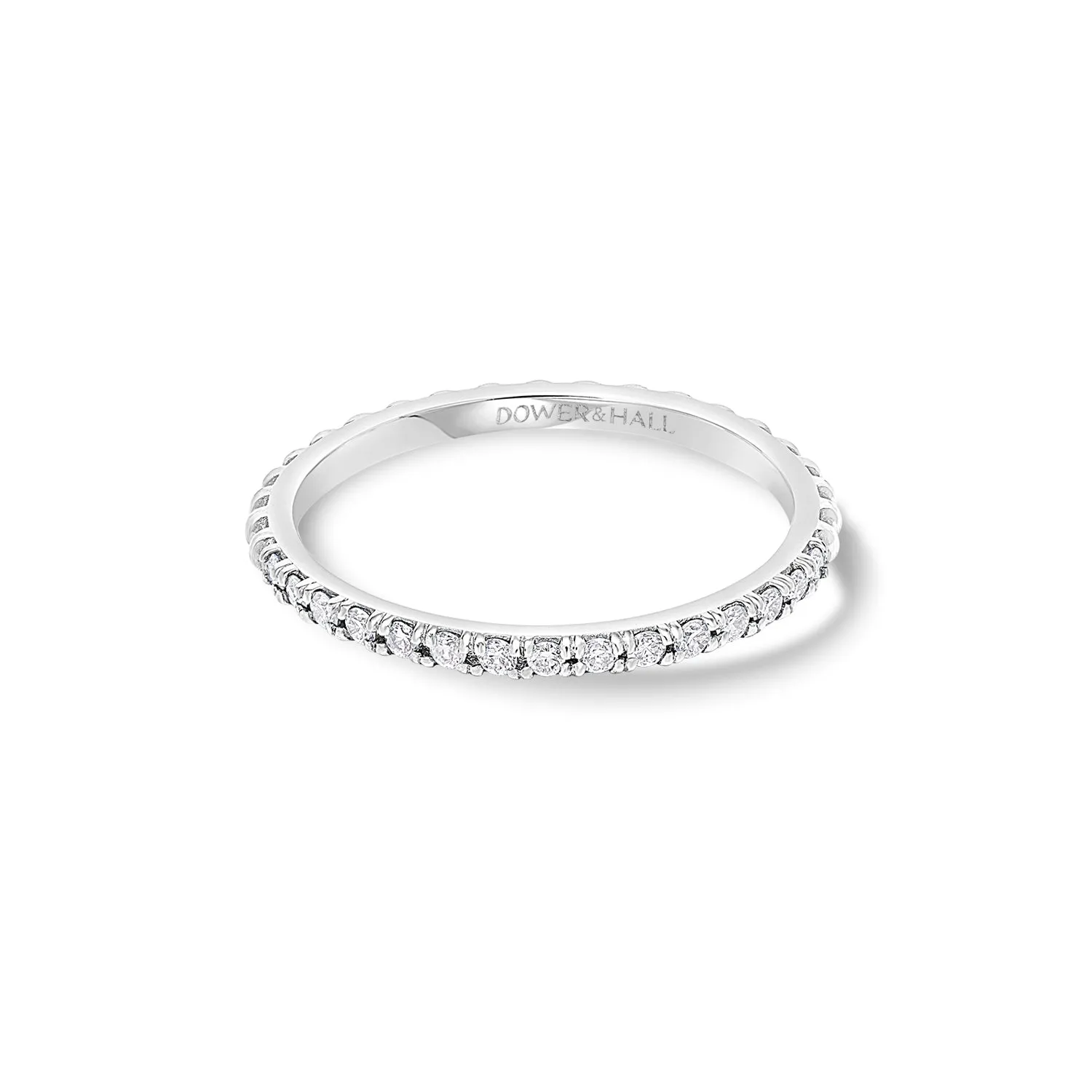 14k Dotty Eternity Narrative Ring