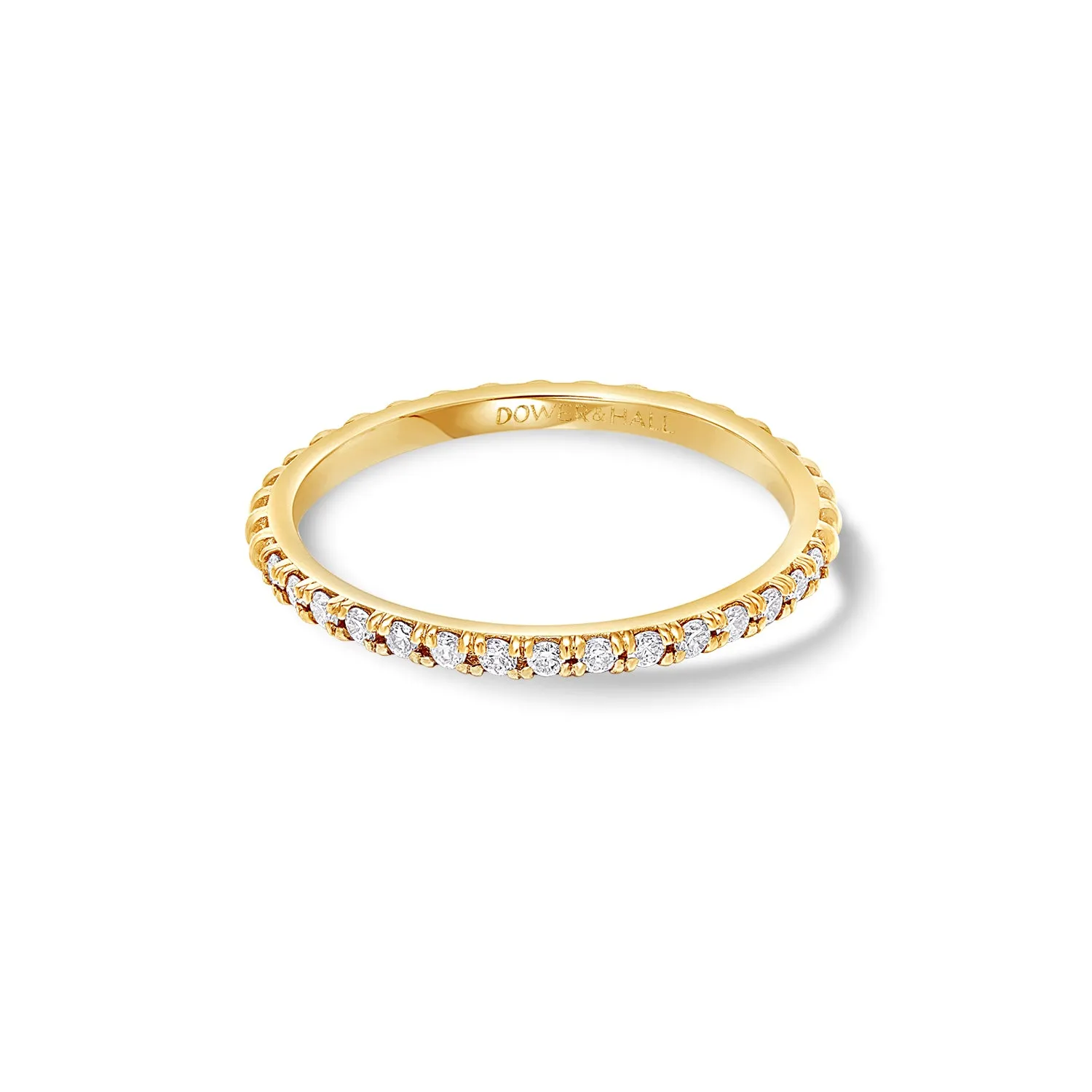 14k Dotty Eternity Narrative Ring