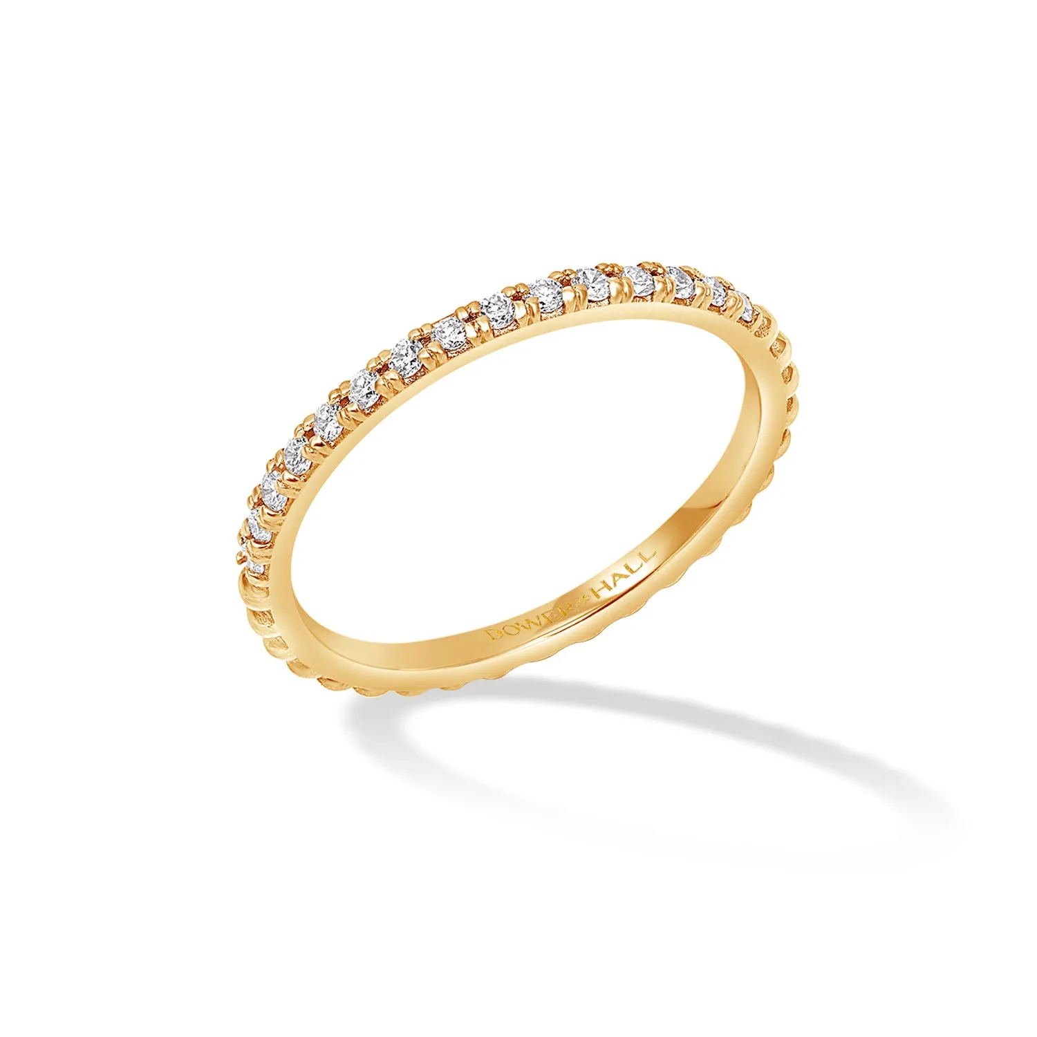 14k Dotty Eternity Narrative Ring