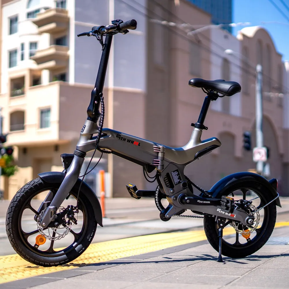 5th Wheel Tide 1 Innovative 2-in-1 Versatile Folding eBike