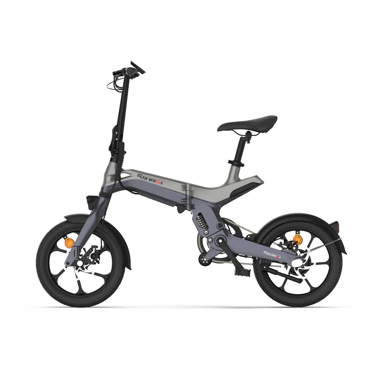 5th Wheel Tide 1 Innovative 2-in-1 Versatile Folding eBike