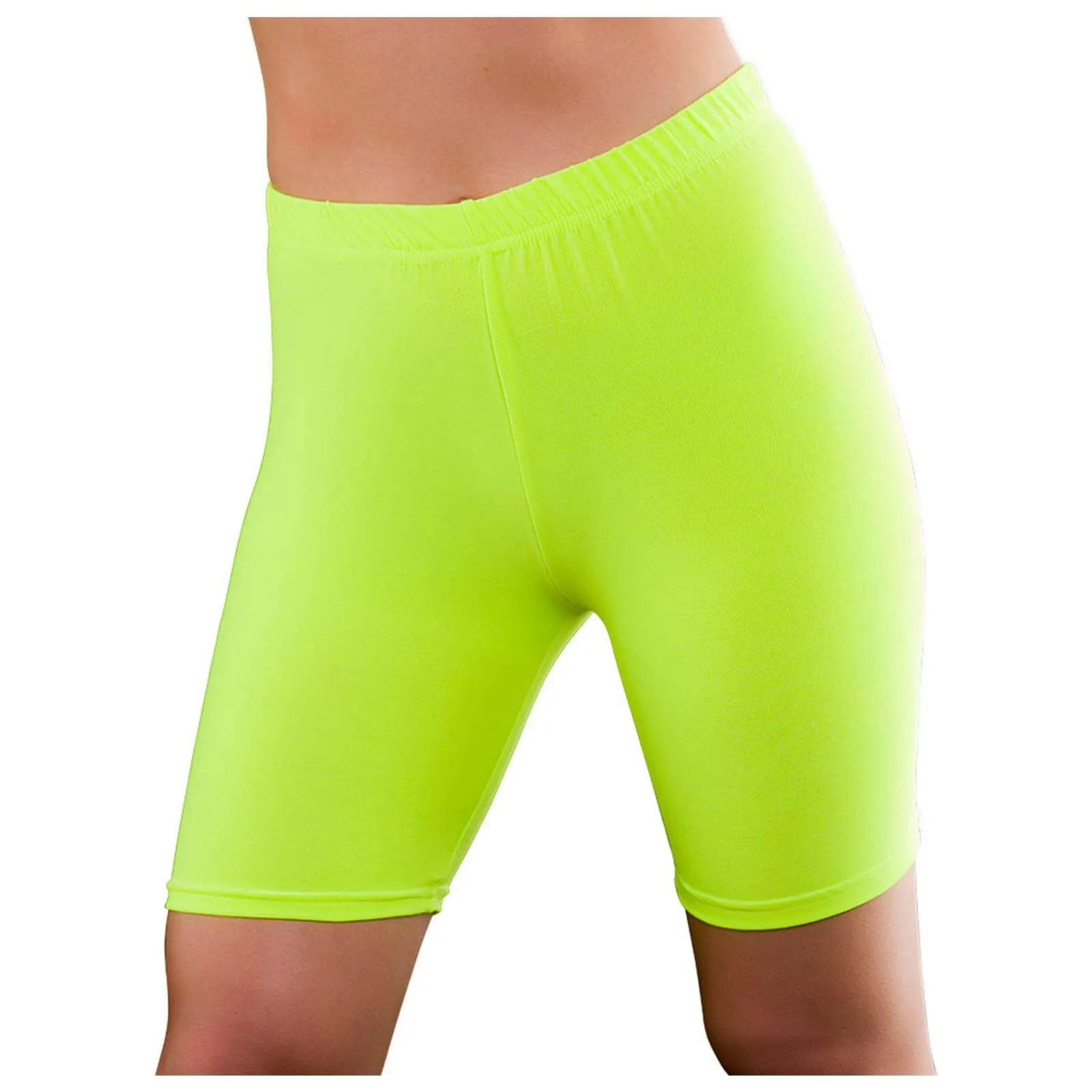 80s Cycling Shorts Neon Fancy Dress Hen Party Halloween