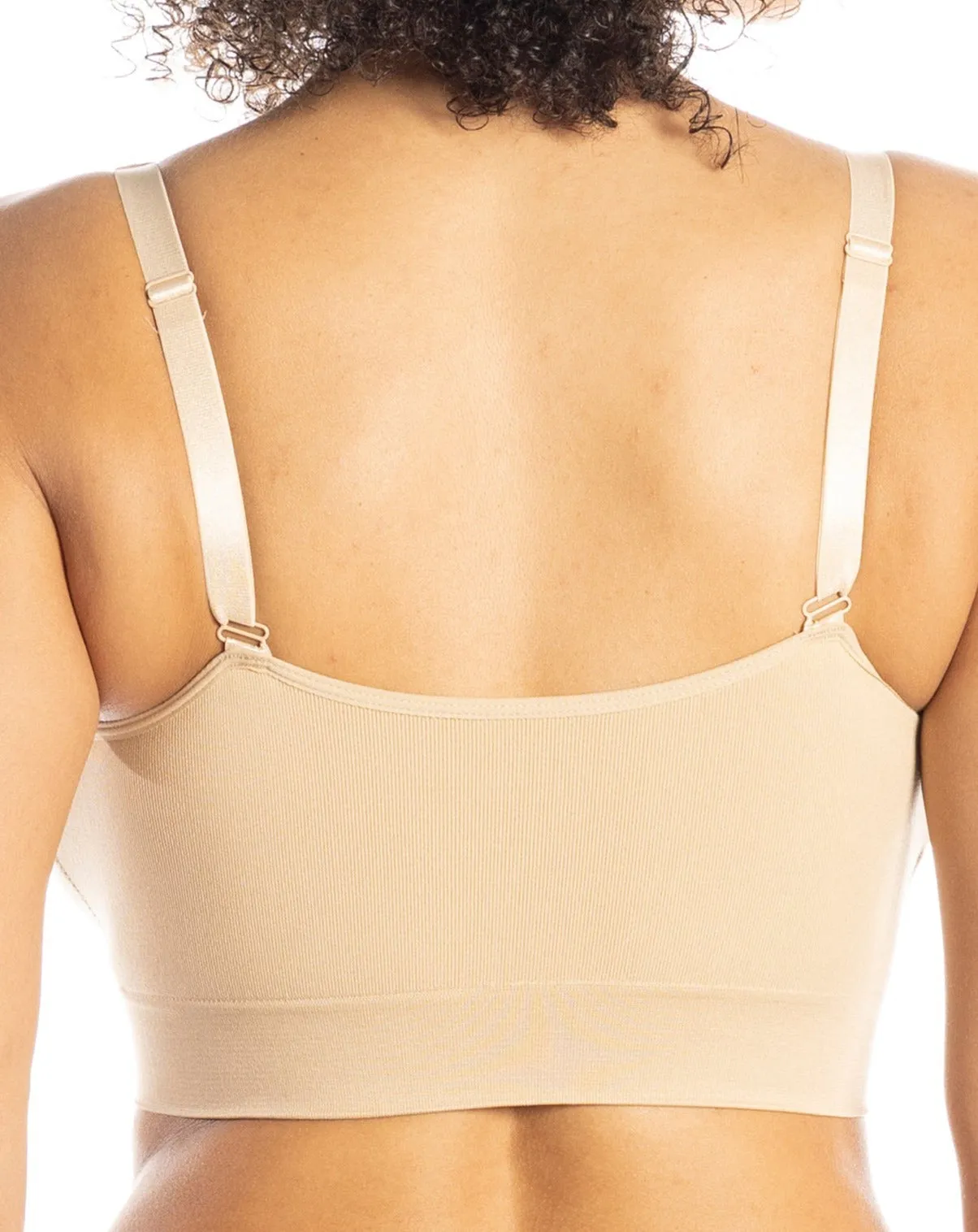 Ahh Bra® Wire free with Mesh Neckline with Adjustable Straps