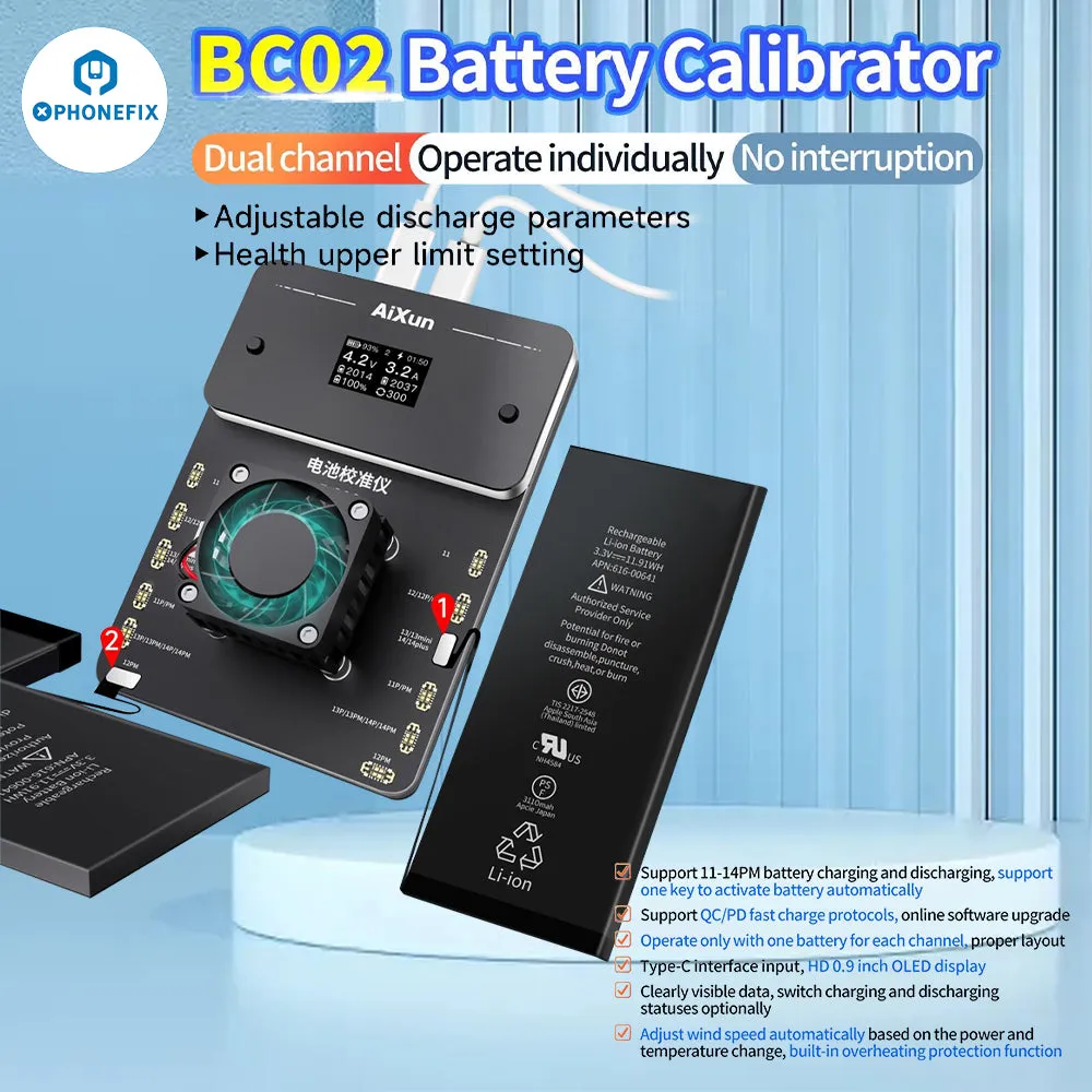 Aixun BC01 BC02 Battery Health Calibrator For iPhone 11-14 Pro Max