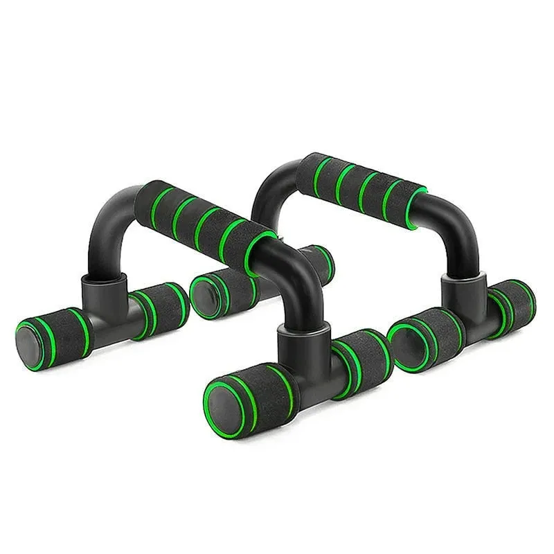 Anyfit Hand Grip Green 2 Pcs Abs Push Up Bar Body Training Tool Push-Ups Stand Bars Exercise Sponge Holder Trainer