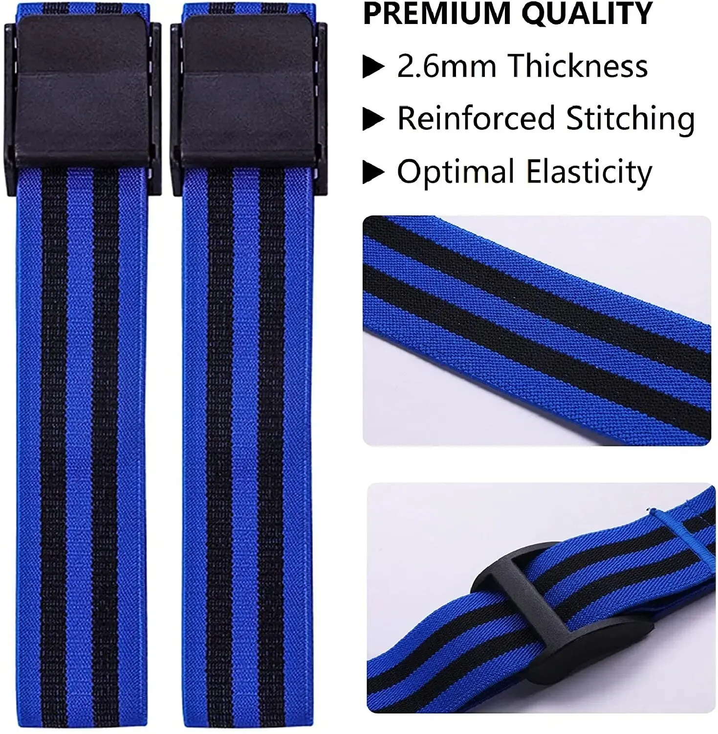 Anyfit Resistance Band Blue Set Fitness Bands Weight Bodybuilding Arm Leg Wraps Fast Muscle Growth Gym Equipment