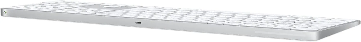 Apple Magic Keyboard with Touch ID & Numeric Keypad Portuguese Silver A2520 - MK2C3PO/A