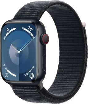 Apple Watch Series 9 45mm Alu Case GPS Midnight Sport Loop