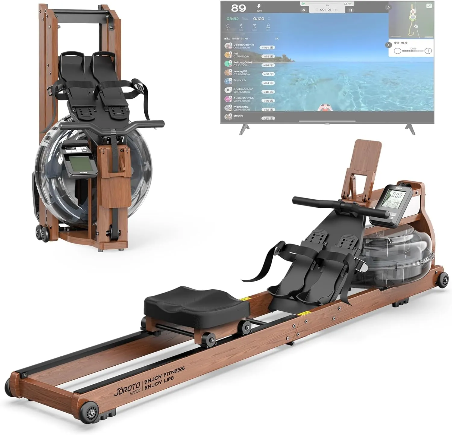 [Black Friday Deal] JOROTO MR380 Water Rowing Machine