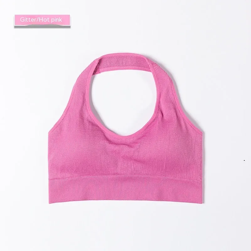 Bra European And American Sports Fitness Yoga Sports Bra