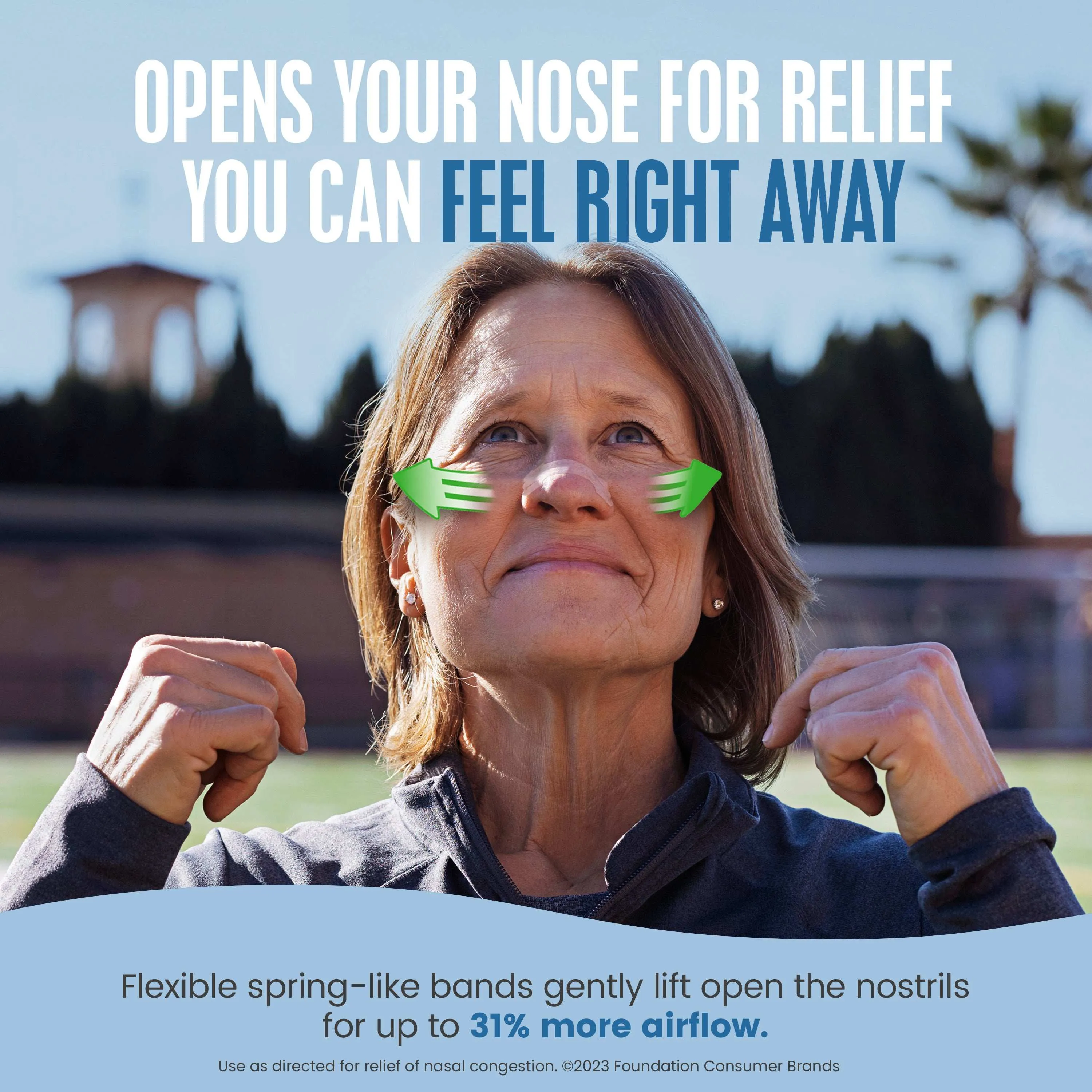 Breathe Right Extra Strength Clear Nasal Strips