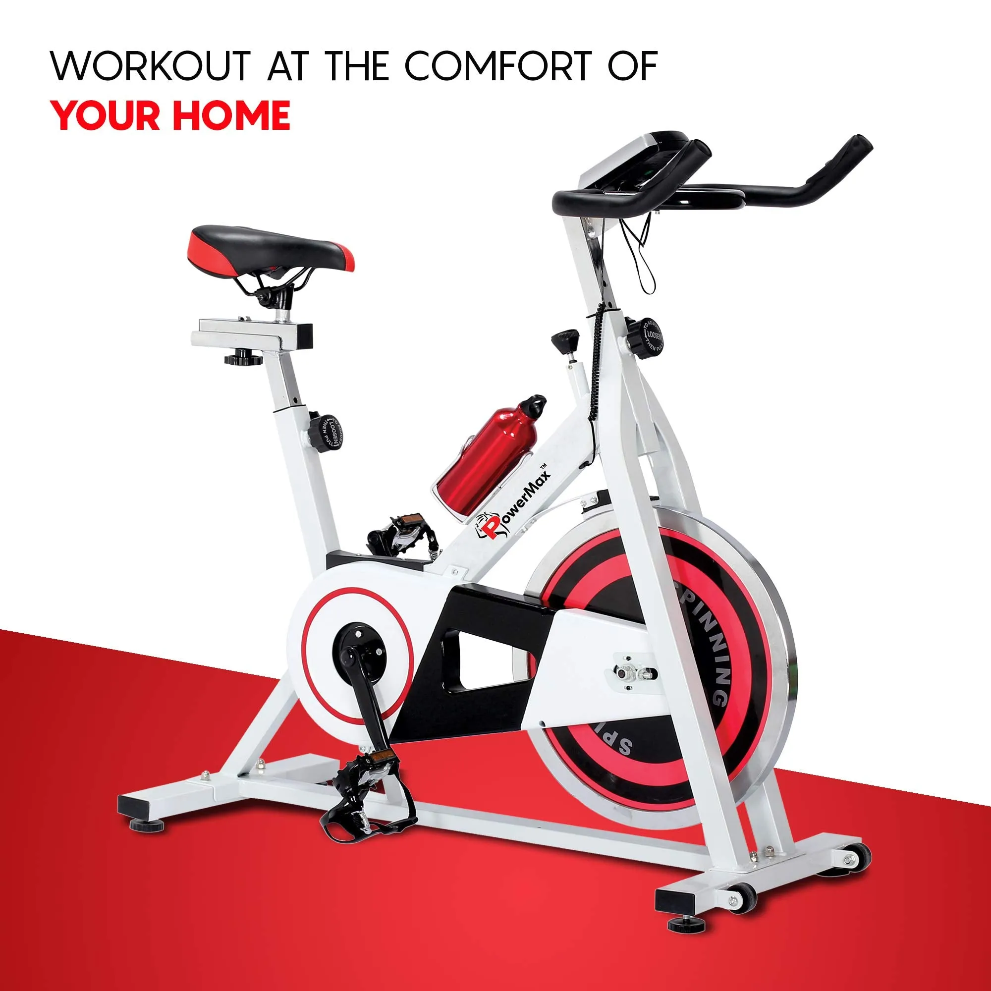 BS-140 Home Use Group Bike/Spin Bike(White)