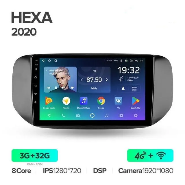 Car Dealz Premium Advanced 4G Data Model 10.2" Android 10.0 For Tata Hexa 2020 GPS Bluetooth Car Player Navigation Radio Stereo DVD Head Unit In Dash Plus OEM Fascia