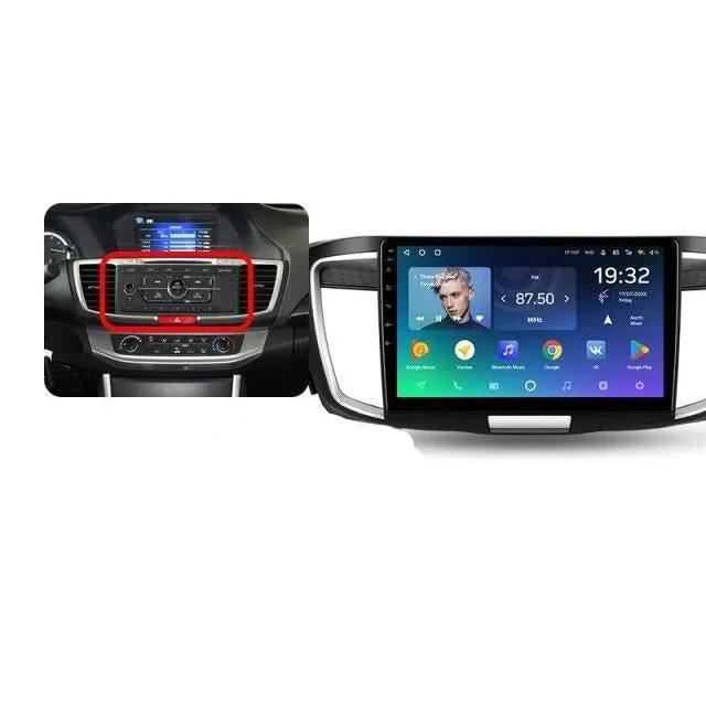 Car Dealz Premium Advanced 4G Data Model 10.2" Android 12.0 For Honda Accord 9 CR 2012 - 2018 In Dash Plus OEM Fascia