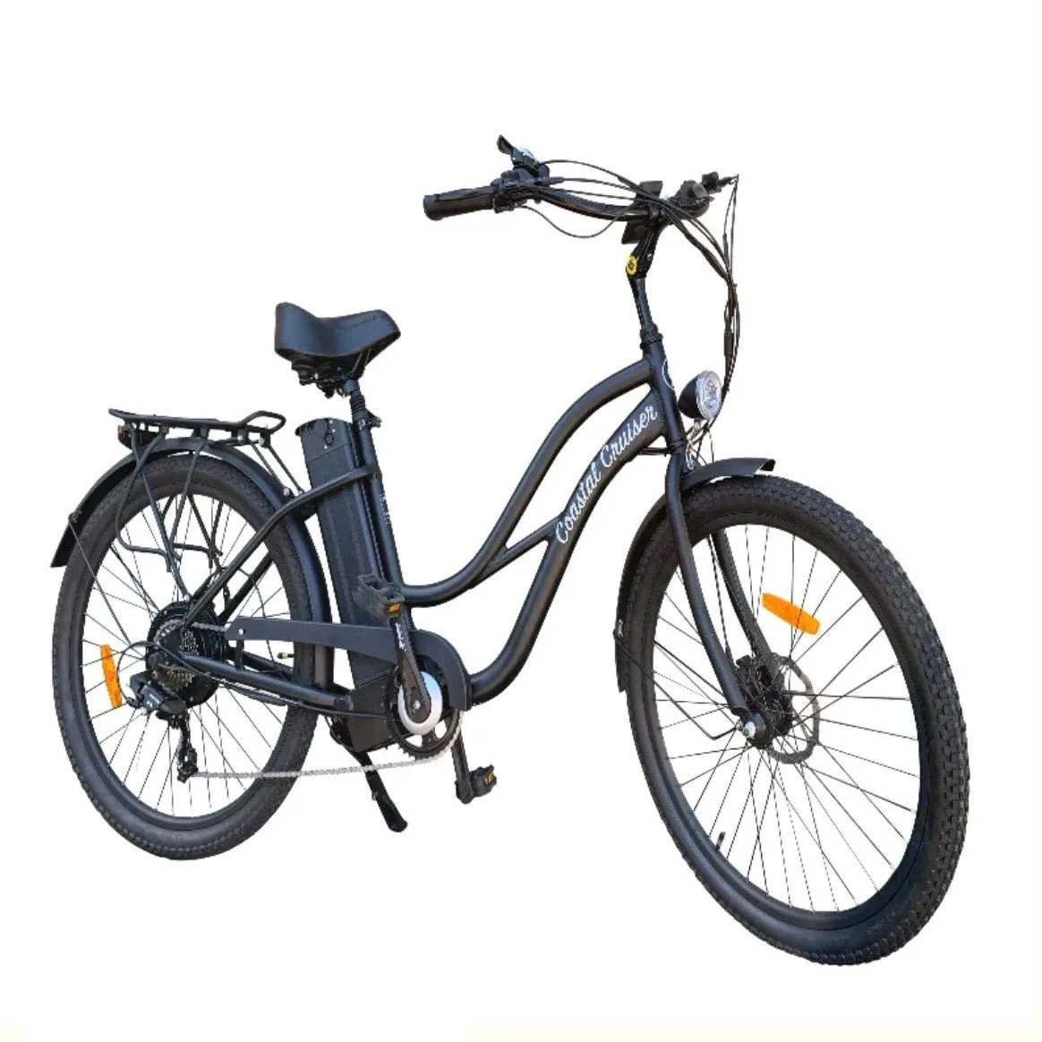 Coastal Cruiser| 500w Classic Cruiser Step Thru 26x2 Electric Bike