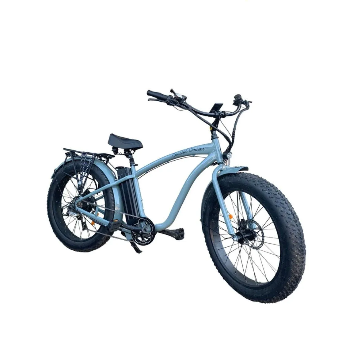 Coastal Cruiser| 750w Fat Tire Cruiser Step Over 26x4 Electric Bike