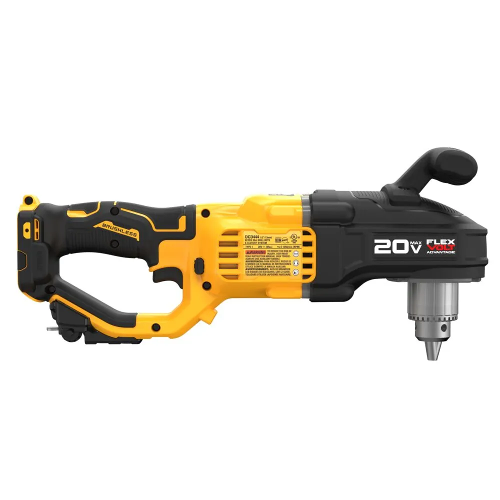 DeWALT DCD444B 20V FLEXVOLT 1/2" Compact Stud and Joist Drill - Bare Tool