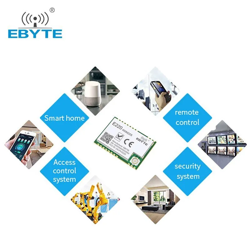 EBYTE E220-400M22S LLCC68 LoRa 433Mhz Wireless Module 470Mhz 22dBm 6km Long Range PA LNA RF Receiver Transmitter IPEX Antenna