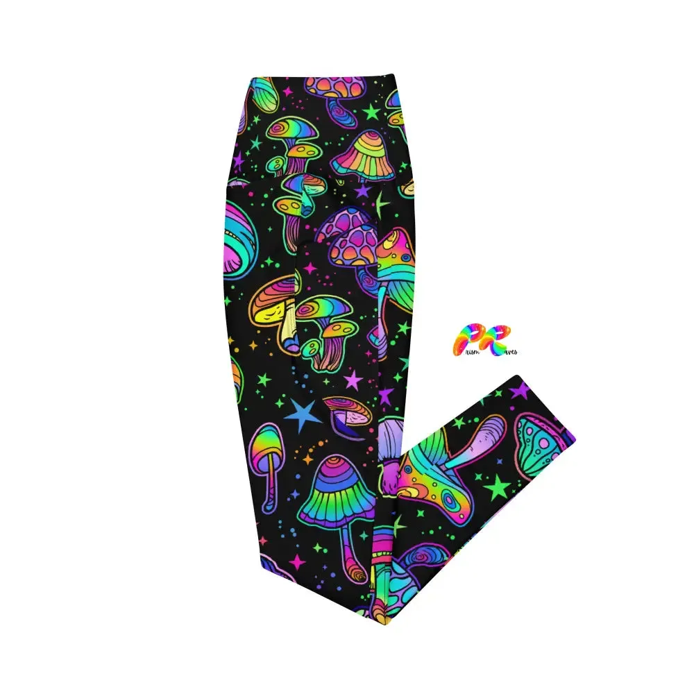 Fungi Dreamscape Rave Leggings