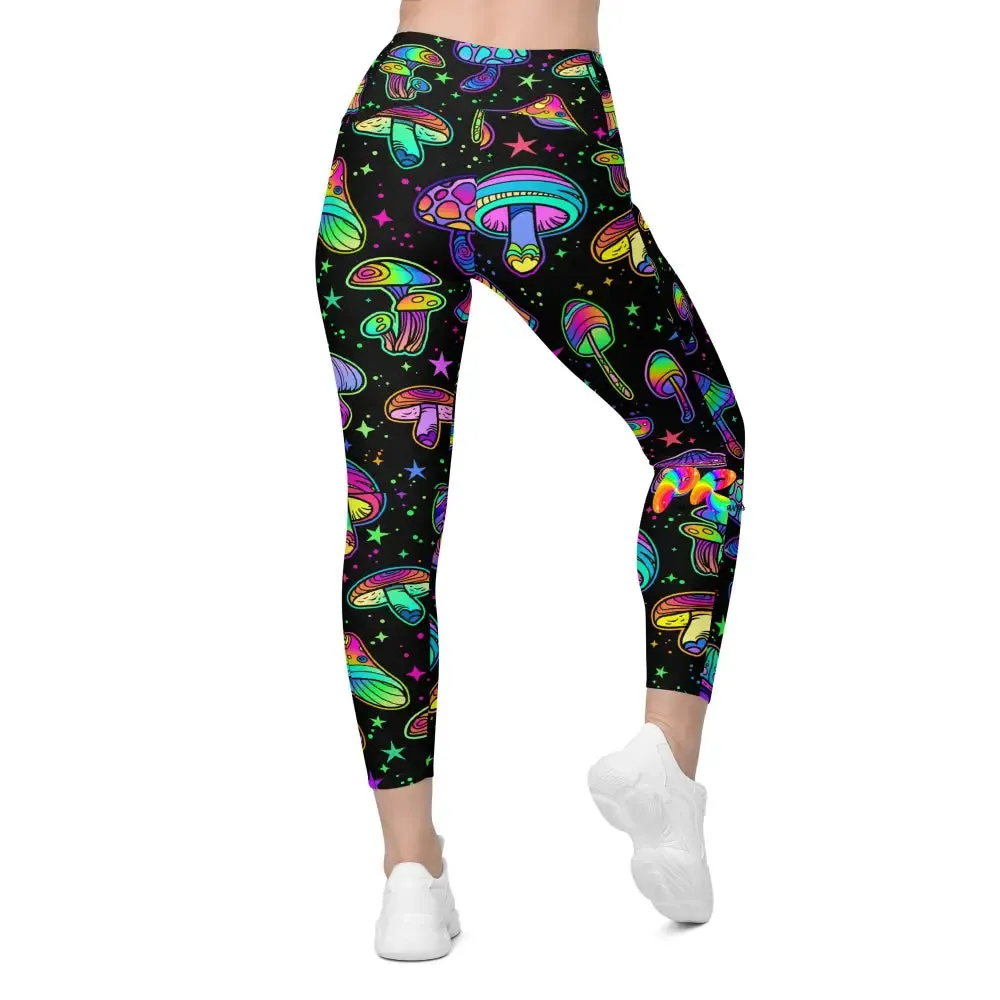 Fungi Dreamscape Rave Leggings