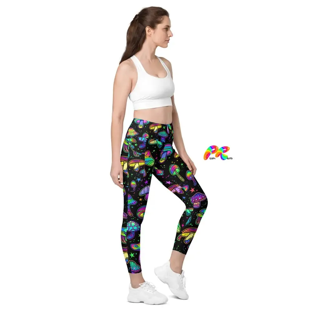 Fungi Dreamscape Rave Leggings