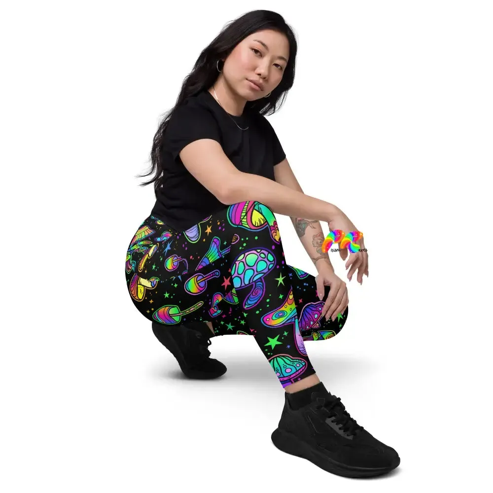 Fungi Dreamscape Rave Leggings