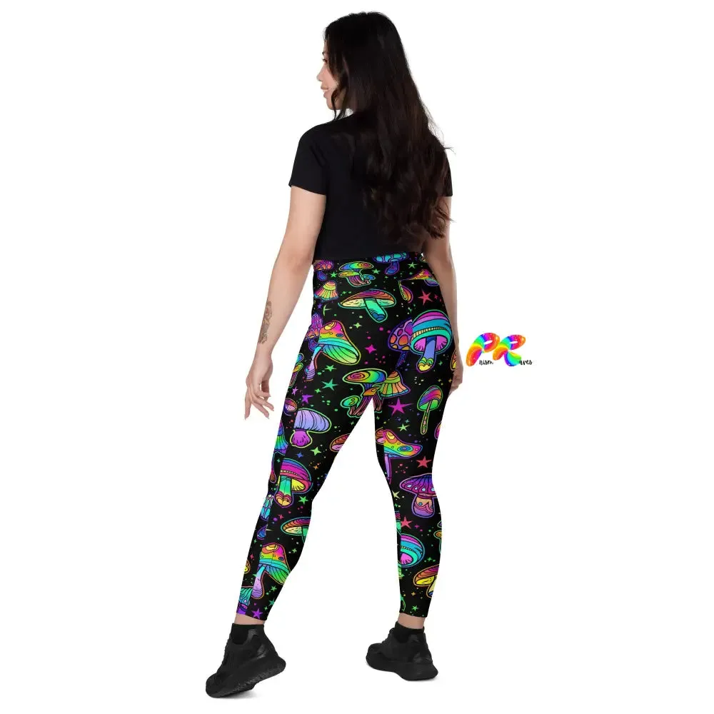 Fungi Dreamscape Rave Leggings