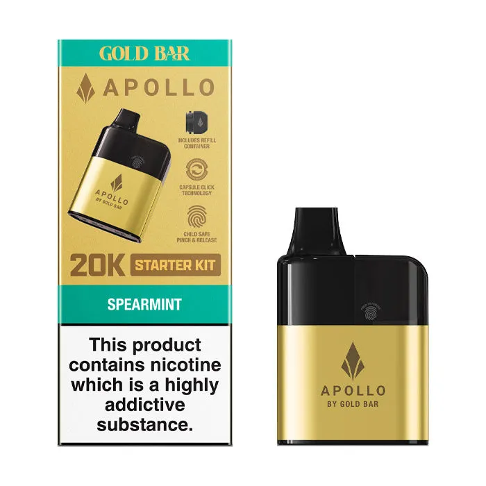 Gold Bar Apollo Starter Vape Kit