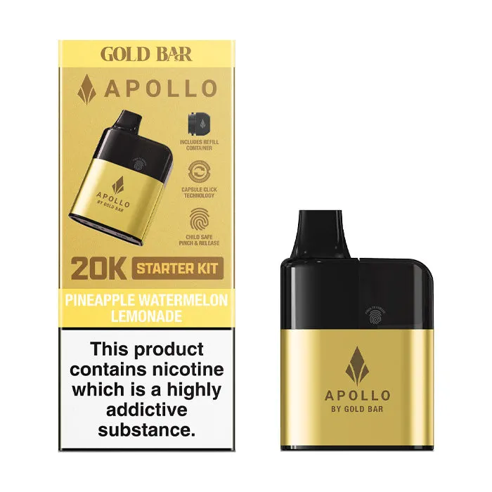 Gold Bar Apollo Starter Vape Kit