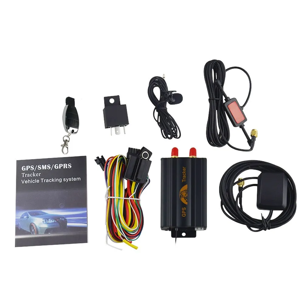 GPS Tracker Real Time Tracking w/ Remote