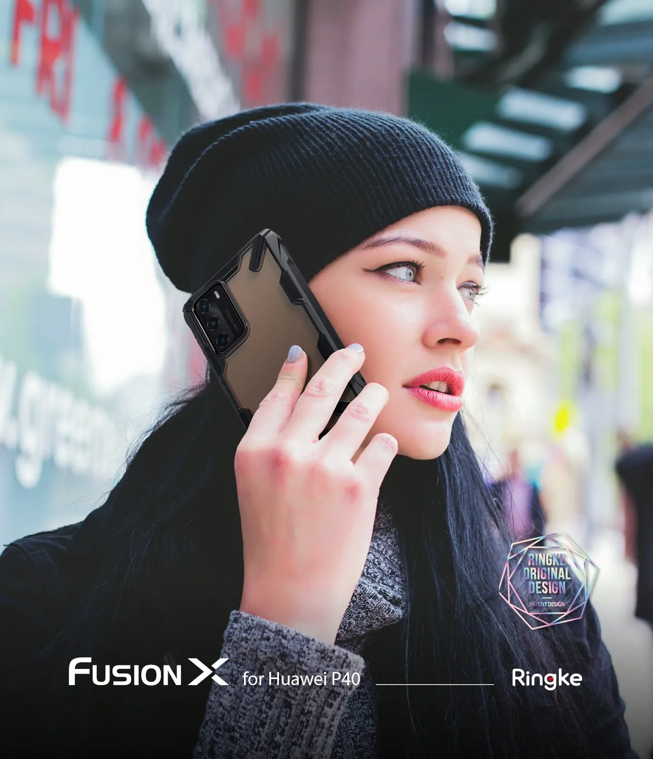 Huawei P40 Case Ringke Fusion-X