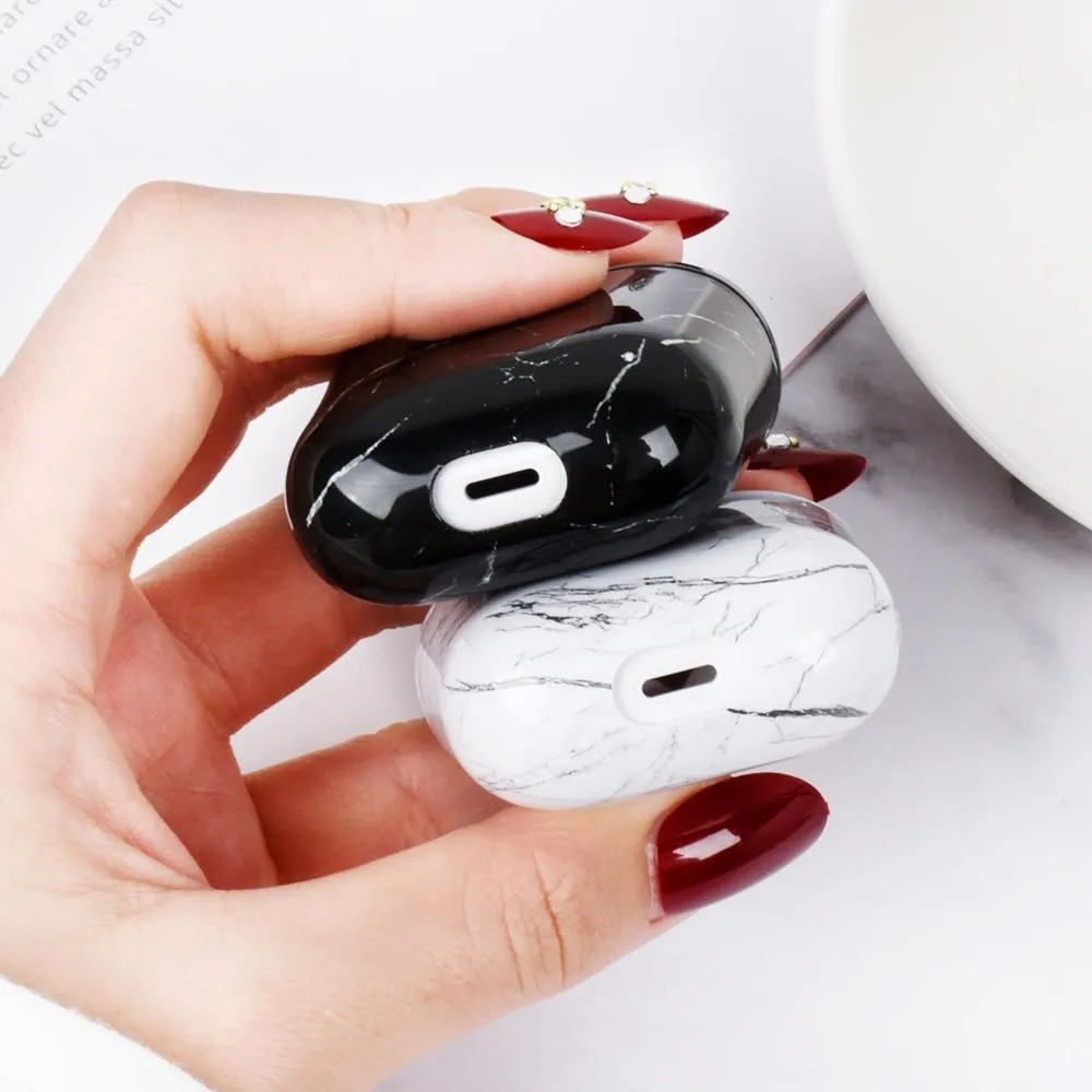 Luna Marble Pattern AirPods Case