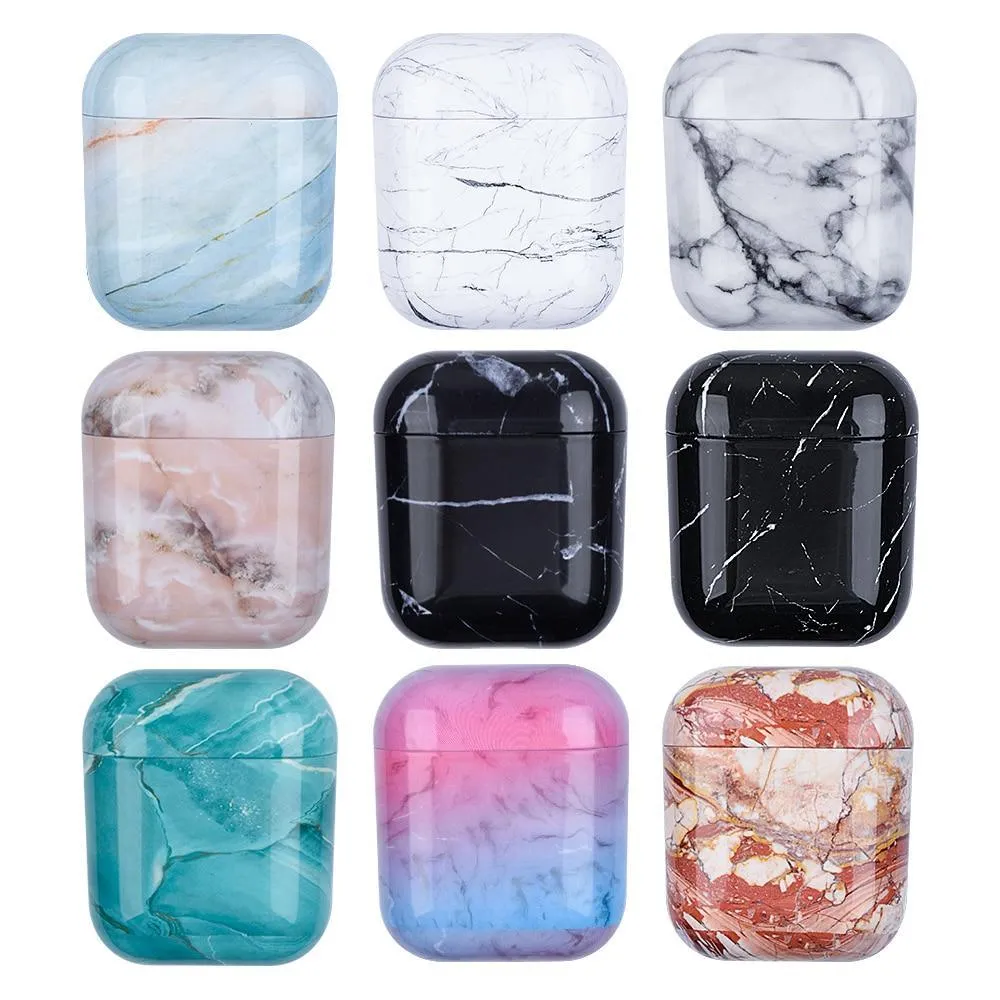 Luna Marble Pattern AirPods Case