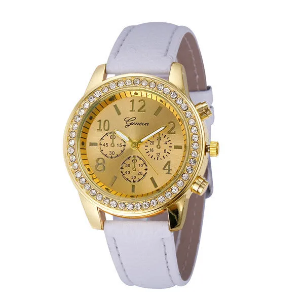 Luxury Brand Quartz Watch Faux Chronograph