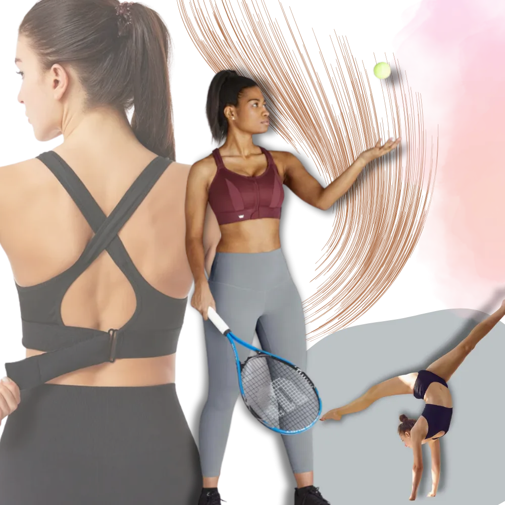 Maximum Support Racerback Sport Bra