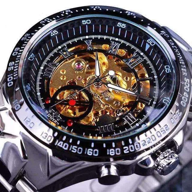 Men's Luxury Automatic Skeleton Watch