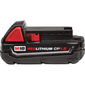 Milwaukee M18 1.5Ah Compact REDLITHIUM Battery Pack