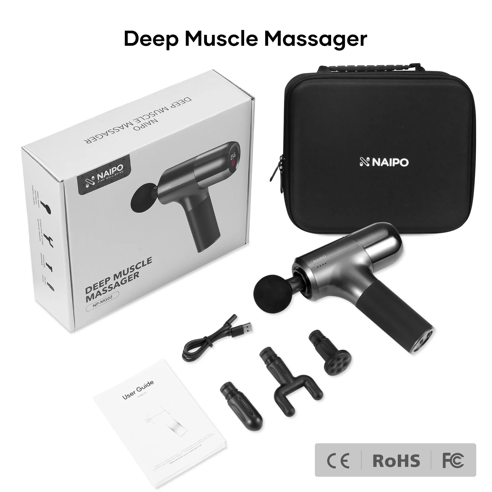 NAIPO Deep Tissue Massager NP-MG02