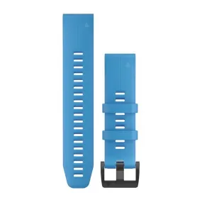 Open Box Garmin QuickFit Band - Cyan Blue Silicone, 22mm