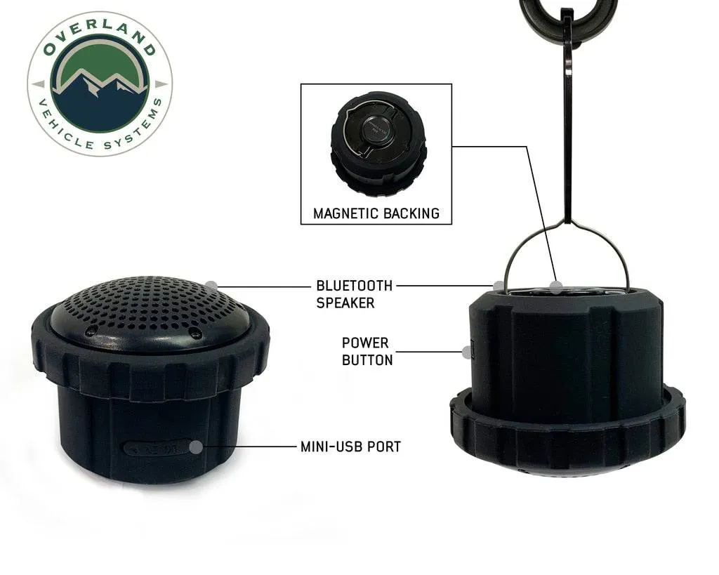 Overland Vehicle Systems Wild Land Camping Gear - UFO Solar Light  Pods & Speaker | Universal