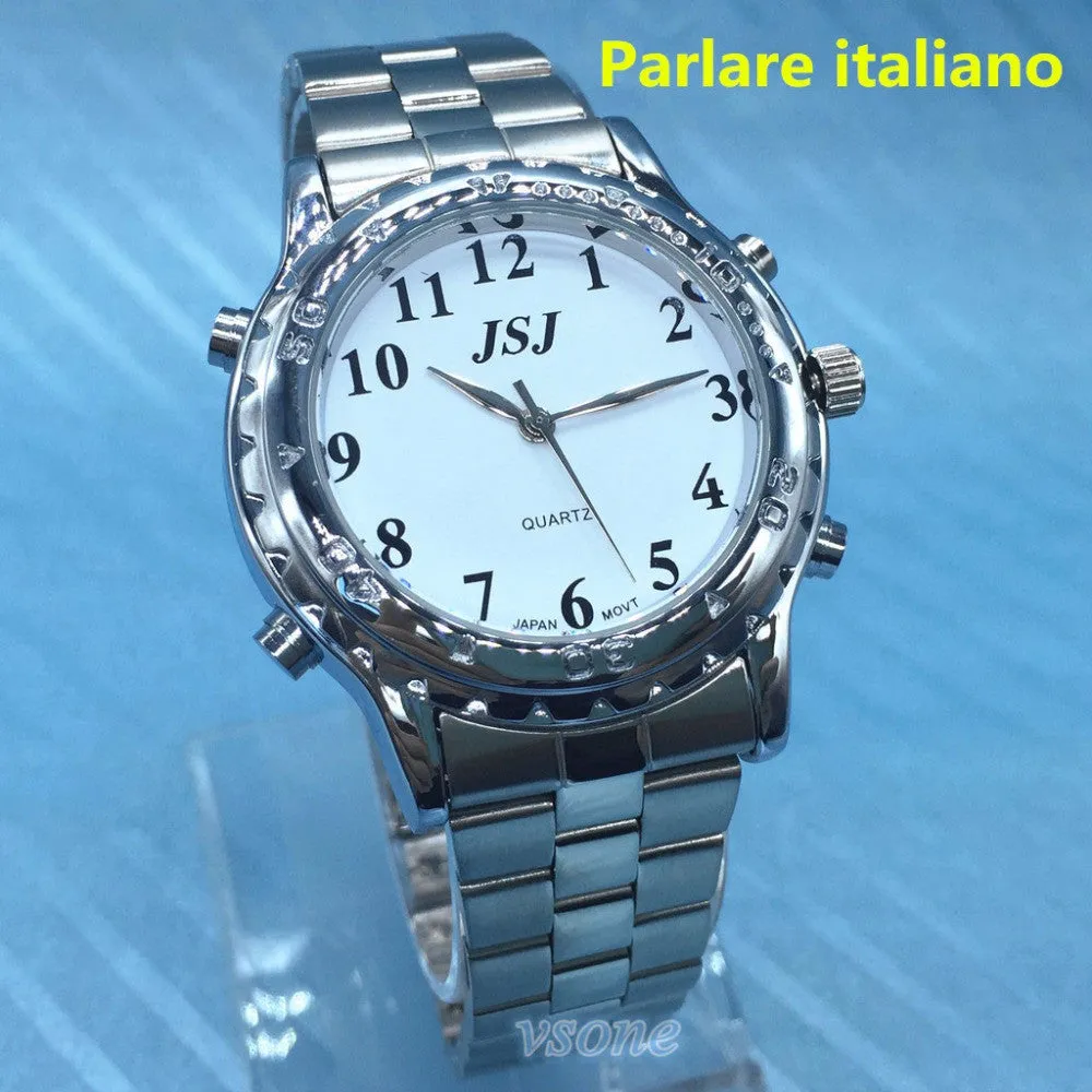 Parlare Italiano for Blind People Italian Talking Watch