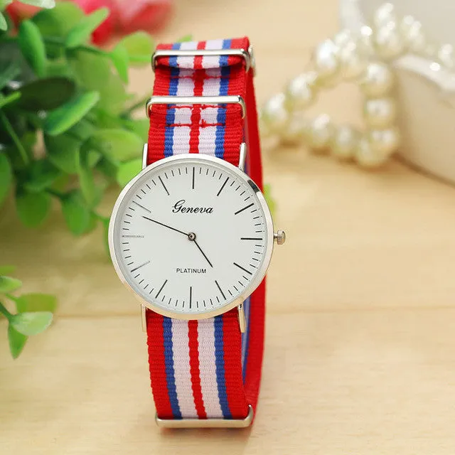 Quartz Women stainless steel Casual watches