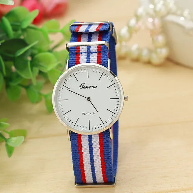 Quartz Women stainless steel Casual watches