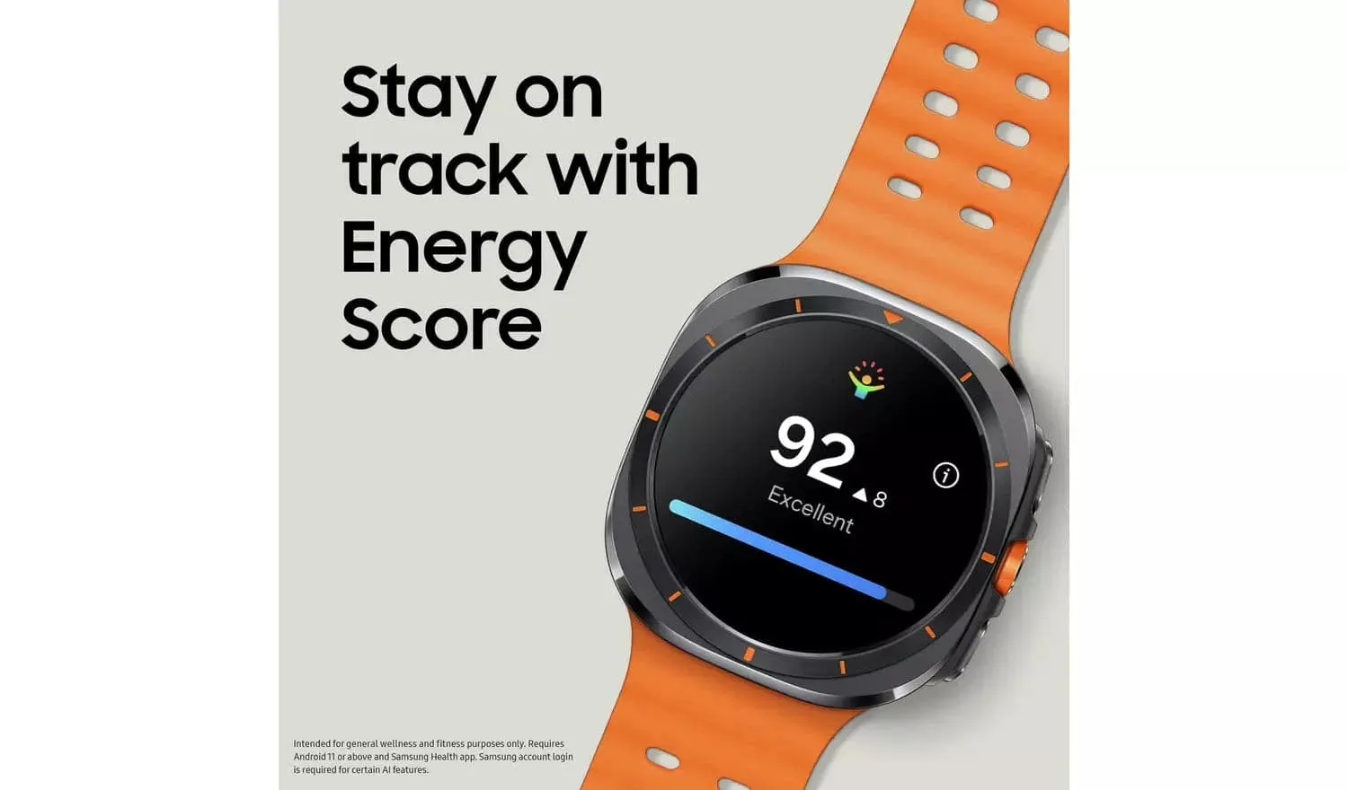 Samsung Galaxy Watch Ultra - Smartwatch in Grey & Orange