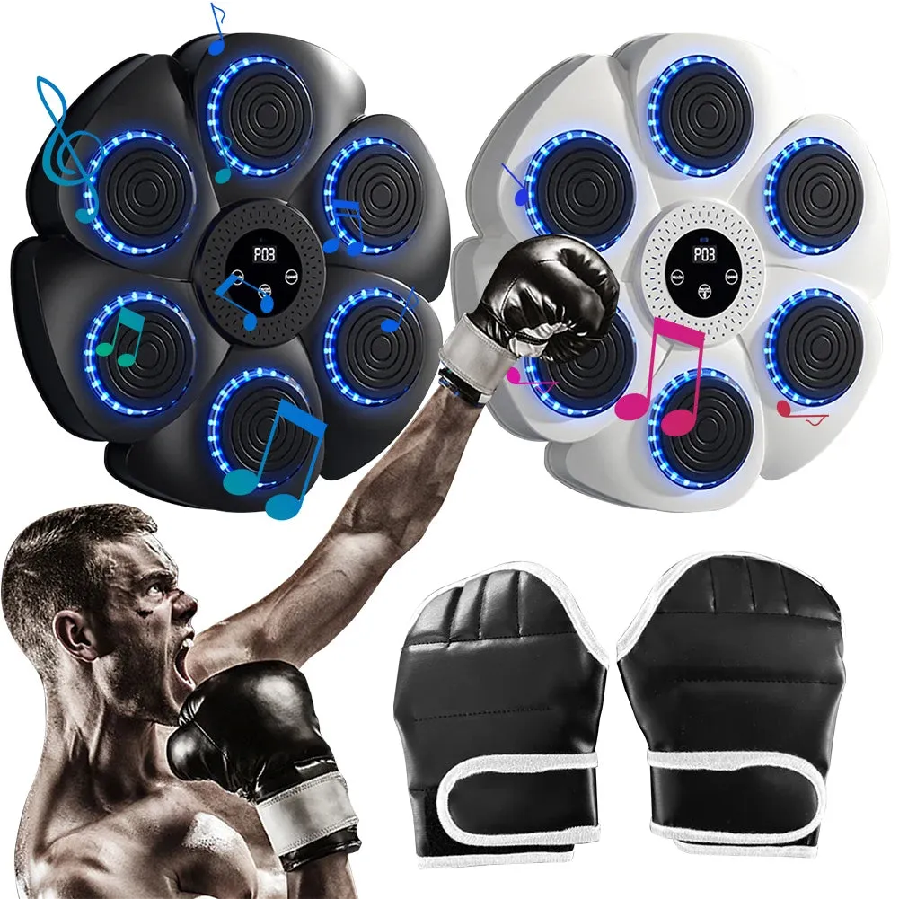 Smart Bluetooth Music Boxing Machine Musical Wall Boxing Machine Wall Target Hanging Sandbag Reaction Training Punching Bag