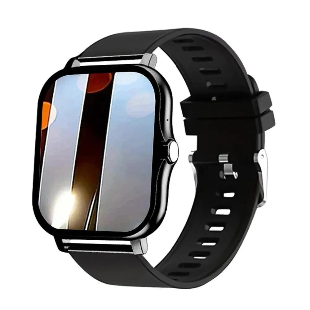 Smart Health Tracker Watch with Blood Oxygen & Pressure Monitor - Color Display for Men & Women