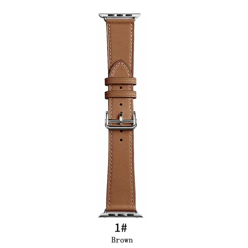 Soft and Comfortable Leather Strap For Apple Watch Band