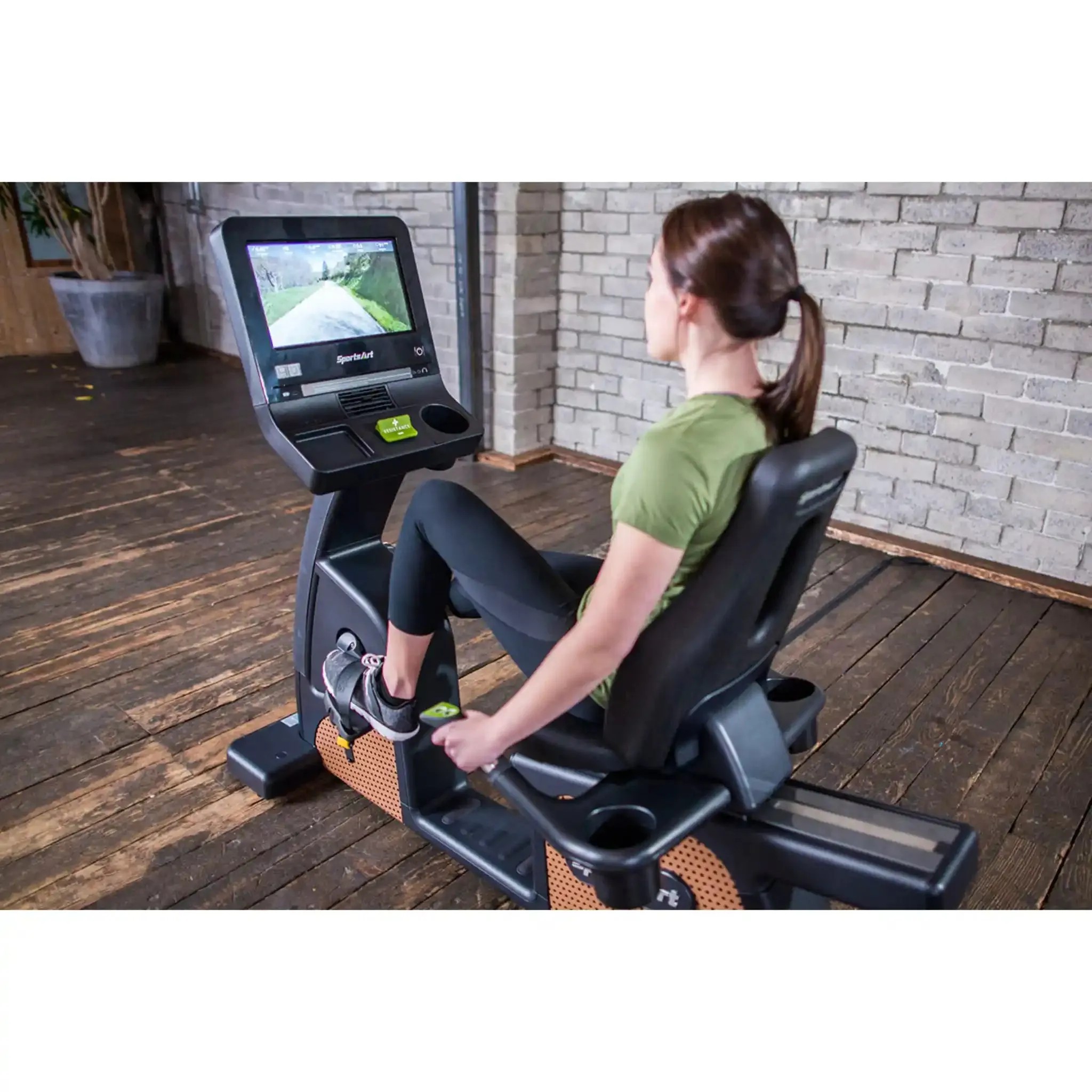 SportsArt C576R Status Senza Recumbent Bike | 16 in