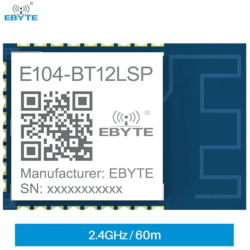 TLSR8253F512 Mesh Networking Module E104-BT12LSP SIG UART SMD Ultra Small 19*13mm 10dBm 24MHz PCB FIFO 60 Byte Blue-tooth Module