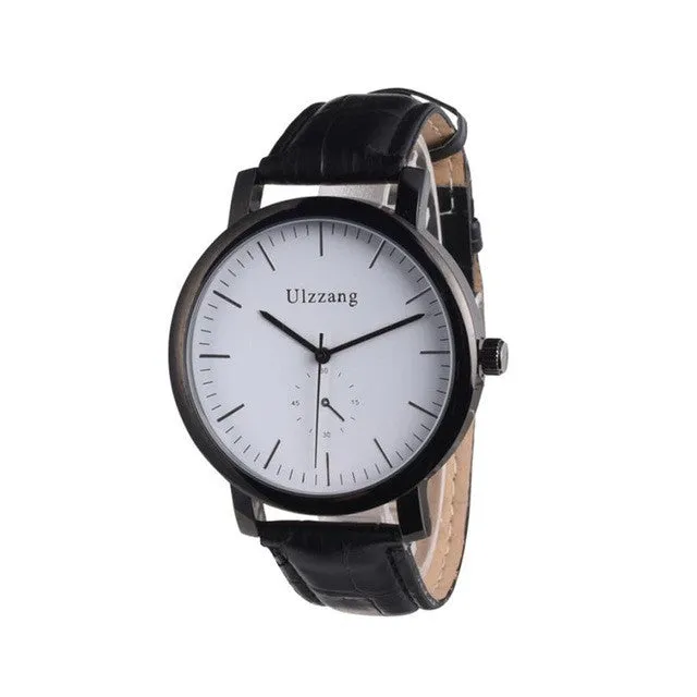 Watches men luxury brand Watch Fashion dress sport clock Large Dial Tide black Watch Men's Watches with logo clock men casual